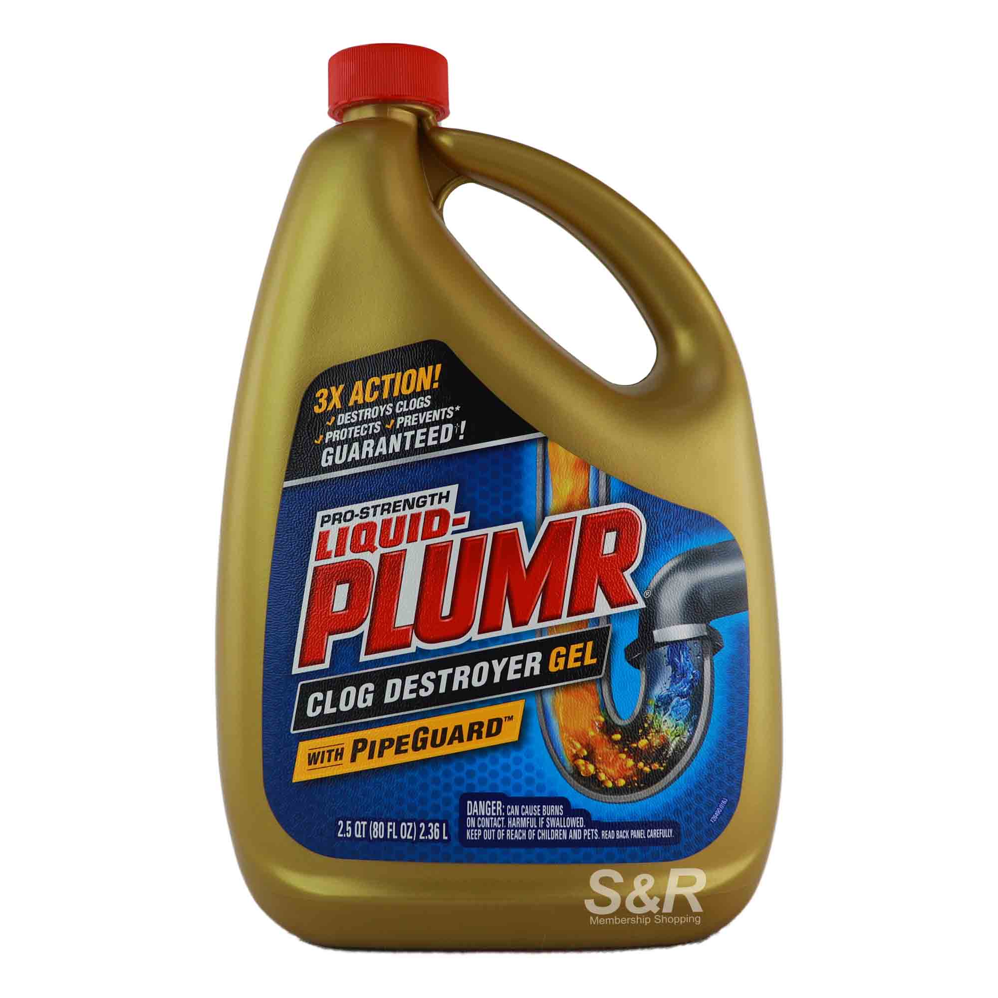 Liquid-Plumr Pro-Strength Clog Destroyer Gel 2.36L Liquid-Plumr Pro-Strength Clog Destroyer Gel 2.36L